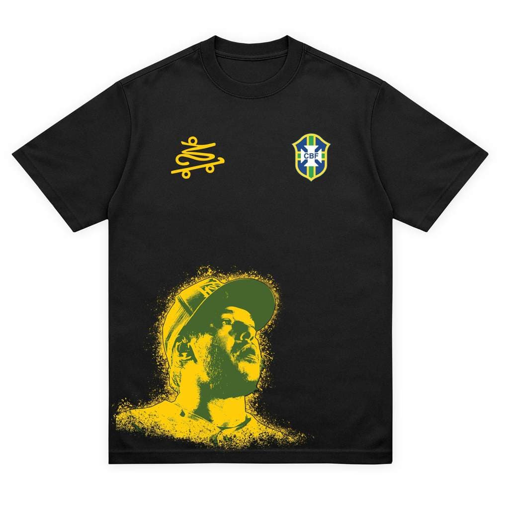 Camiseta Masculina Charlie Brown Jr - Camisa Copa Do Mundo Unissex 100% Algodão Plus Size