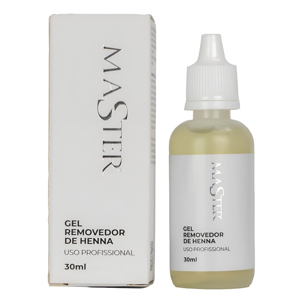 Removedor de Henna em gel para sobrancelhas Master 30ML