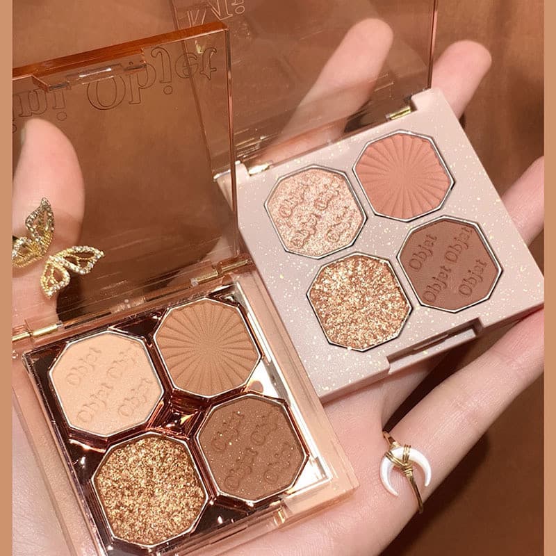 DIKALU Magic Gem Color Sombra Perolada Fosca Maquiagem Diária Paleta de Sombras Multicolor Paleta de Sombras