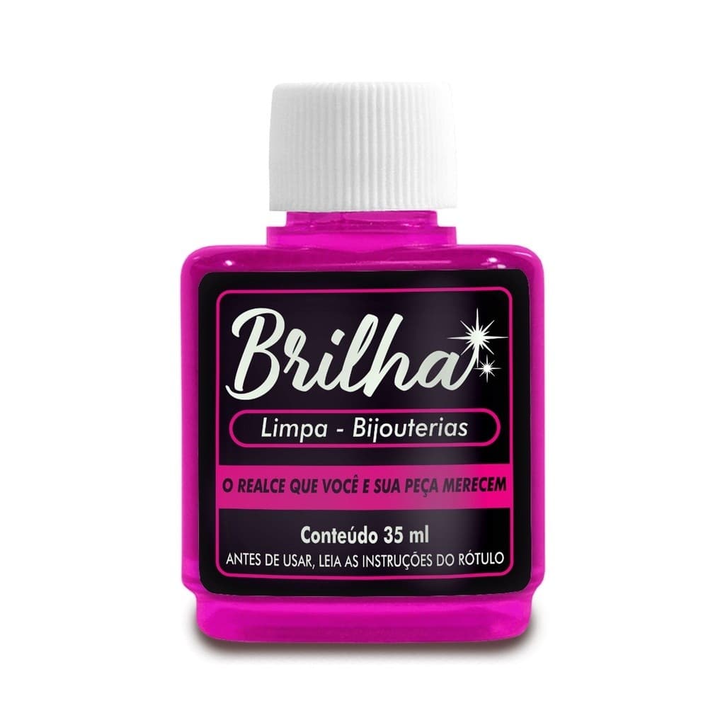 Limpa Bijuterias 35ml - Liquido para limpar Bijuterias
