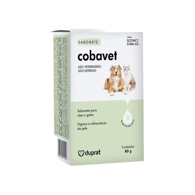 Cobavet Sabonete para cães e gatos 80 g Duprat