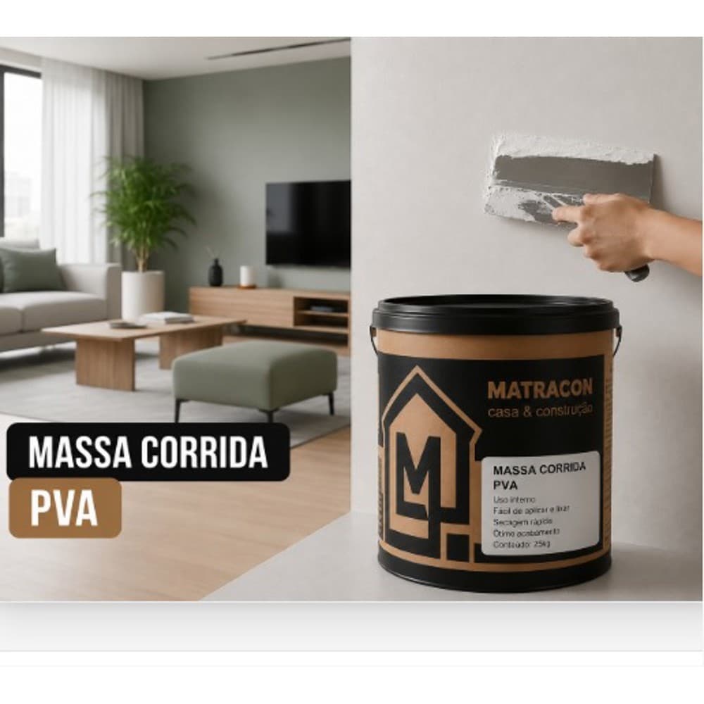 MASSA CORRIDA PVA BARRICA 20kg