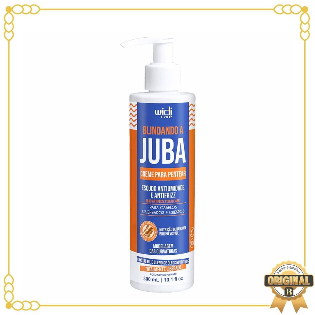 Creme Para Pentear Blindando A Juba Escudo Antiumidade E Antrifrizz Widi Care 300 ml