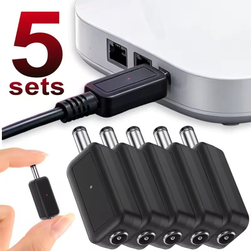 1-5 Conjuntos De Redefinição Automática De Roteador DC WiFi , Ferramenta De Reinicialização Cronometrada Inteligente , C