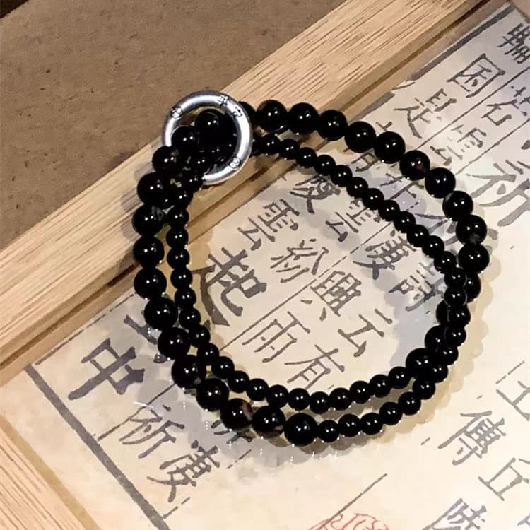 ❣️Estilo chinês fivela segura Retro frisado pulseira feminino Design antigo legal High-End pulseira estilo chinês namora