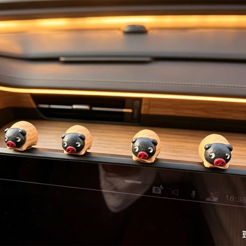 Novo estilo ornamentos de carro acessórios de jóias artesanais carro pequenos ornamentos resina criativa Desktop decoraç