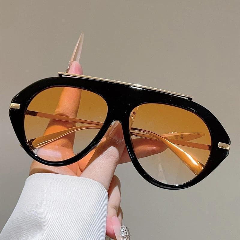 Óculos De Sol Piloto Masculino Novo Na Moda Vintage Multi Cor Ao Ar Livre Casual Tons Feminino Decoração