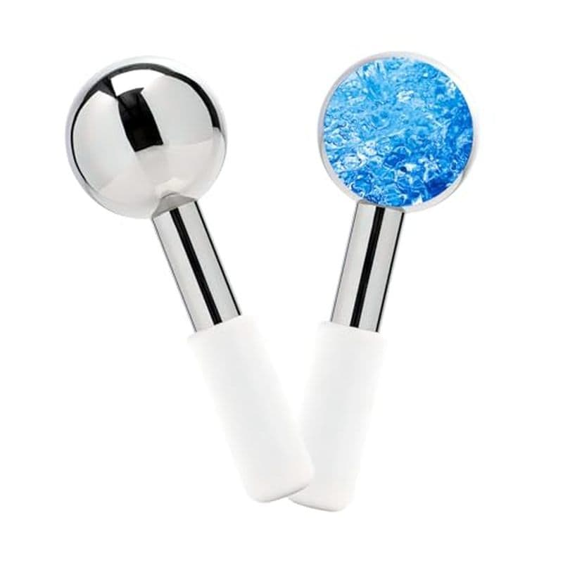 Rosto De Rolo De Gelo Inoxidável De Aço Para Massageador , Cuidados Com A Pele Do Corpo , Globos Frios , Olhos Criográfi