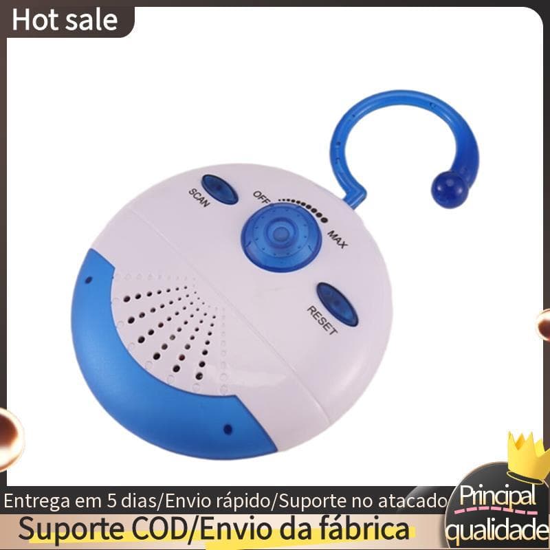 Rádio De Chuveiro À Prova D'água , Mini FM Portátil , Alto-Falante Embutido Para Banheiro , Cozinha , Passeios De Barco