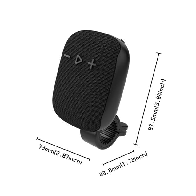caixa de Som Bluetooth Para Guidão de Bicicleta Bike Resistente Chuva Poeira Wind