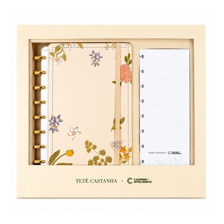 Caderno A5 + Checklist Cultivo by Tetê Castanha CADERNO INTELIGENTE