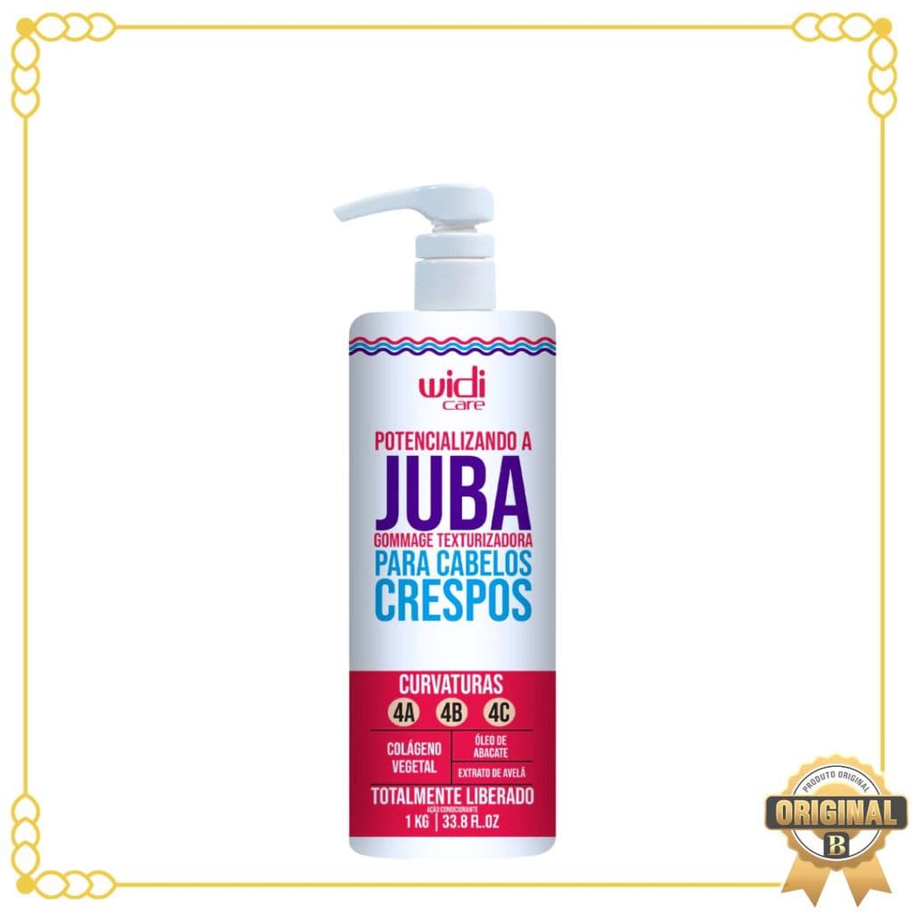 Potencializando A Juba Gommage Texturizadora Condicionante 1 Kg Widi Care