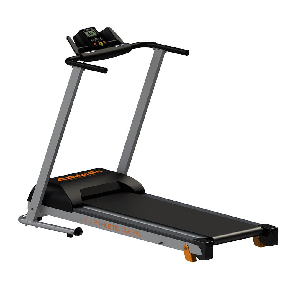 Esteira Elétrica Athletic CLE 35 13km/h 120kg Dobrável 16 Funções Incline Manual Treino em casa