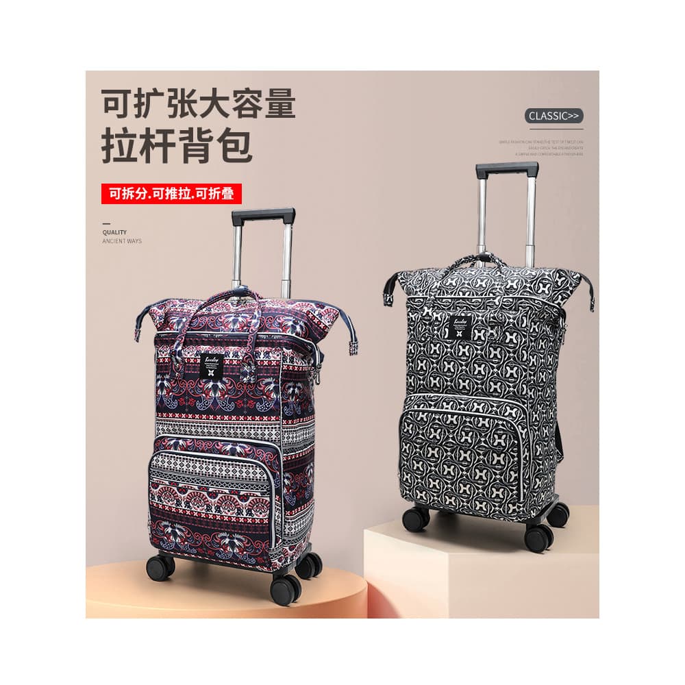 Saco de carrinho de viagem de curta distância masculino feminino portátil saco de viagem de embarque saco de bagagem de