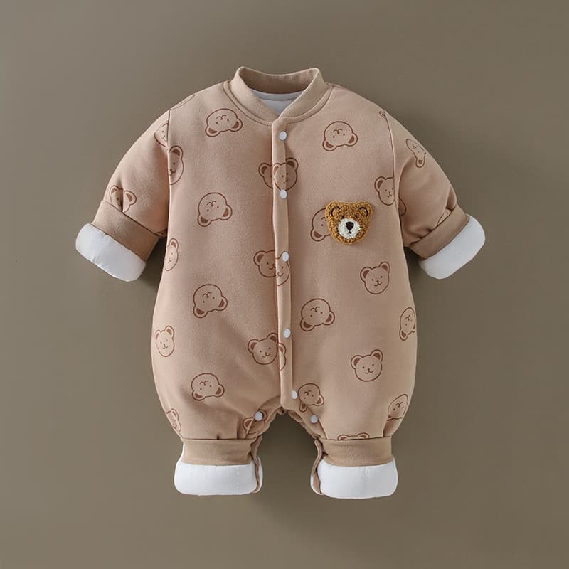Roupas de bebê outono inverno algodão quente macacão bebê recém-nascido roupas de inverno macacão roupas de algodão Supe