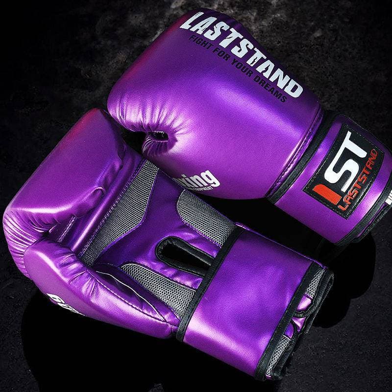 6oz 8oz 10oz 12oz luvas de boxe adulto crianças engrossado respirável luta Sanda luvas de combate treinamento saco de bo