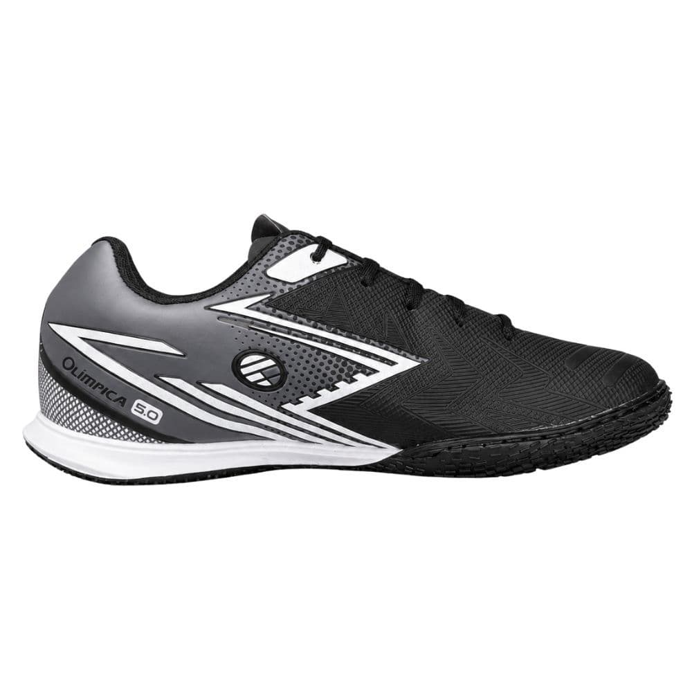Chuteira Futsal Olimpica 5.0 Preto Cinza