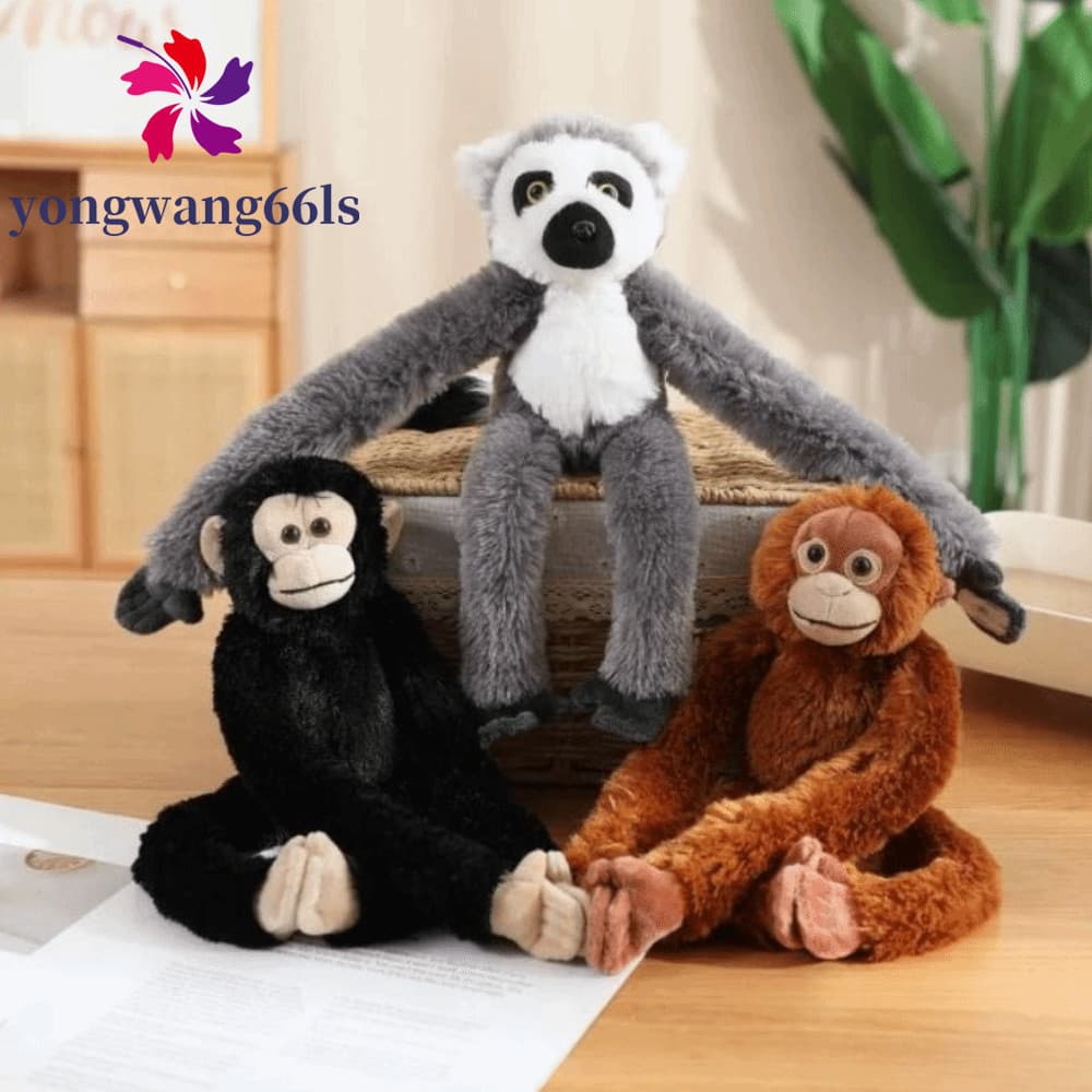 YONGWANG Boneca De Macaco De Pelúcia Grande , Brinquedo Simulação , Orangotango De Desenho Animado De 50 Cm
