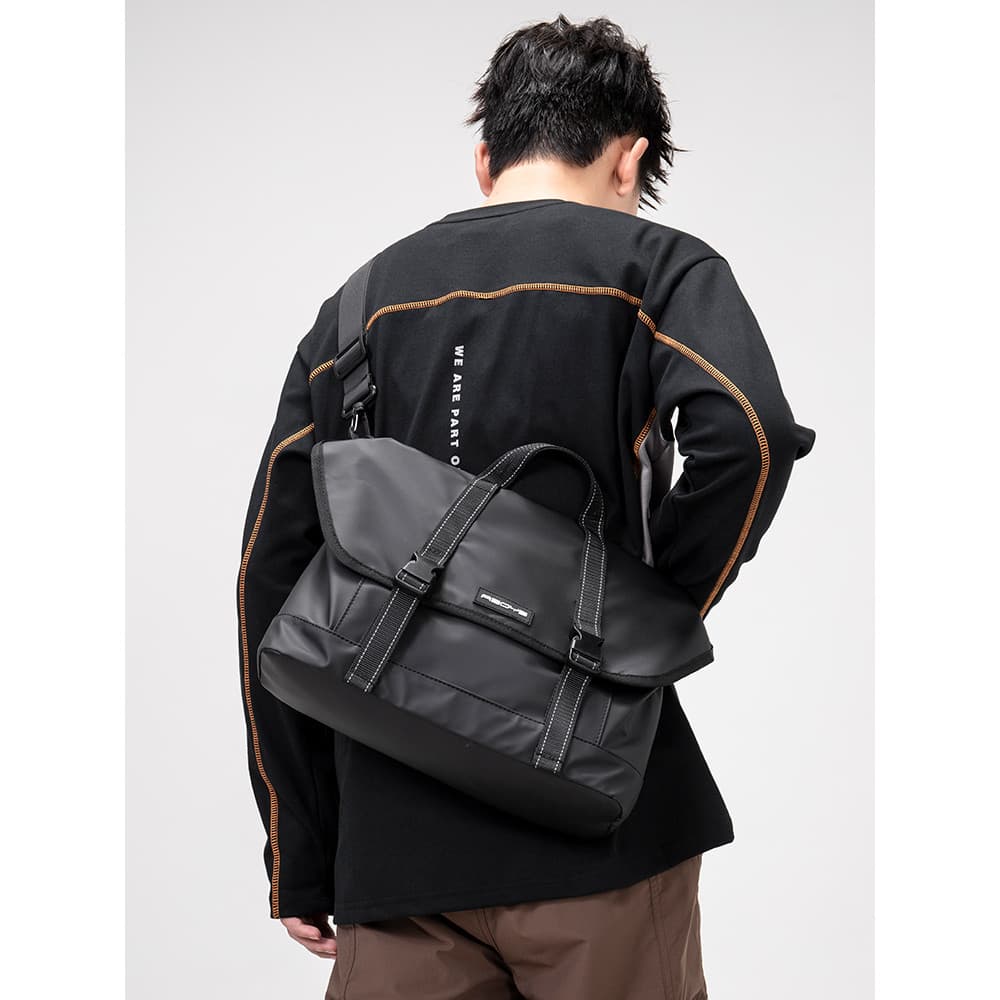 ABOYS Bolsa Mensageiro Casual Homens Outing Bolsa Portátil Leve Esportes À Prova D 'Água Computador Ombro Bolsa Mensagei