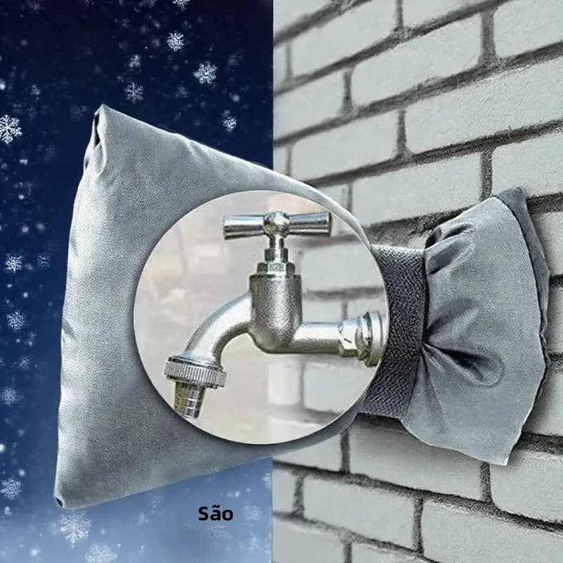 Adequado para capa de torneira externa de torneira, Material de isolamento de proteção anticongelante de inverno, adequa