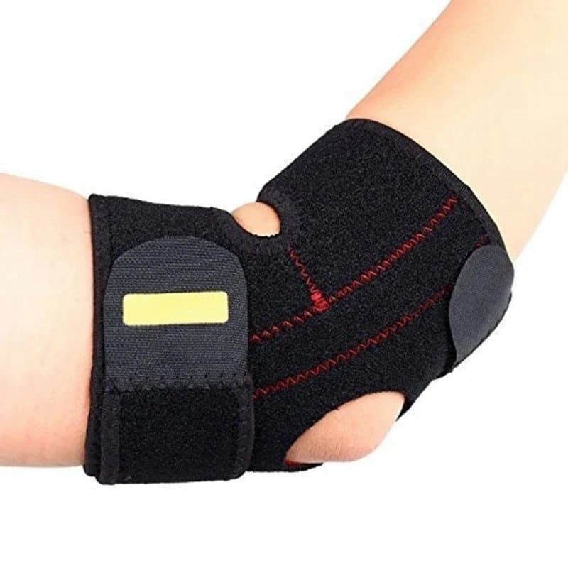 Braço Suporte Banda Cotovelo Manga Ajustável Neoprene Tênis Golfistas Cinta Envoltório