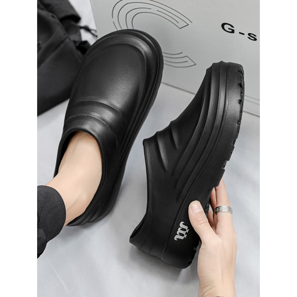 Homens botas de chuva verão 45 pés largos 46 tamanho Extra grande 47 sapatos masculinos de couro 48 cozinha trabalho à p