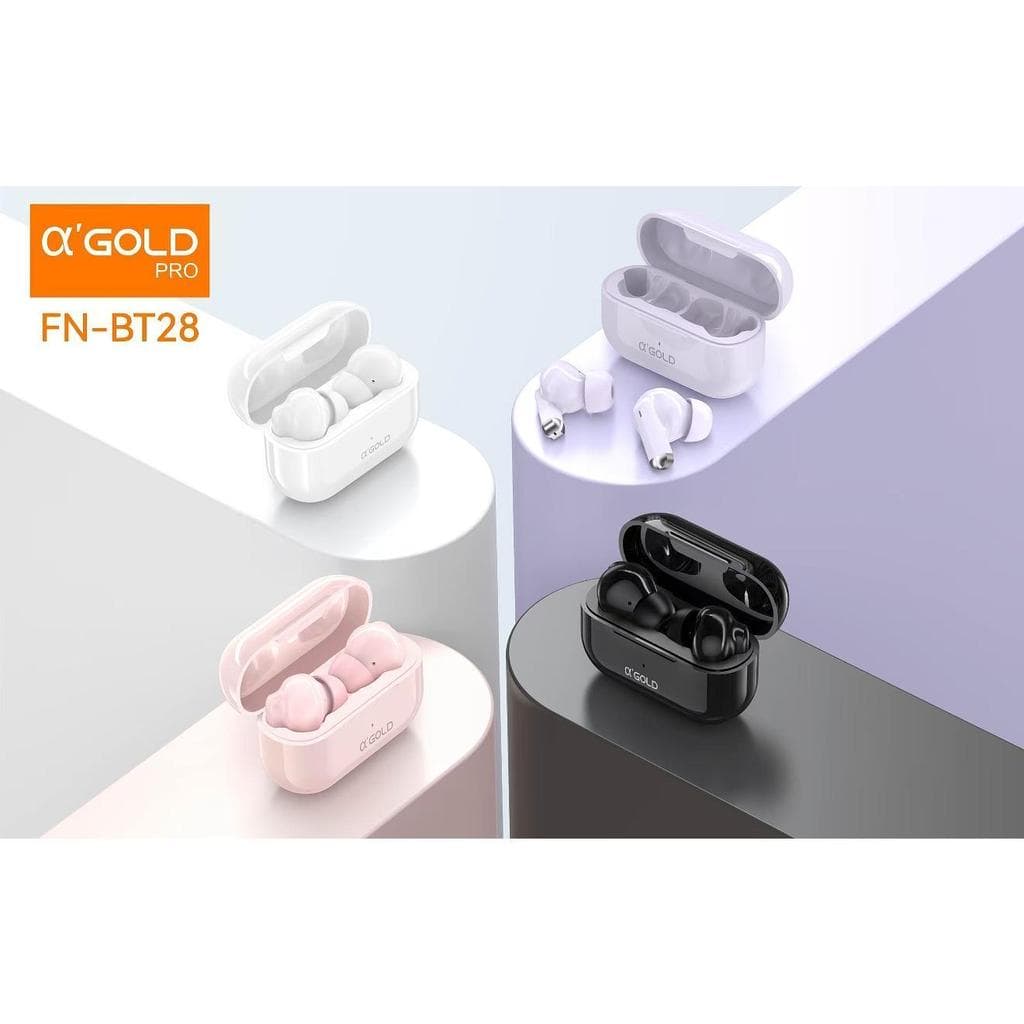 Fone de Ouvido Bluetooth Longa duração—AGOLD Grave Forte e Ajuste Perfeito