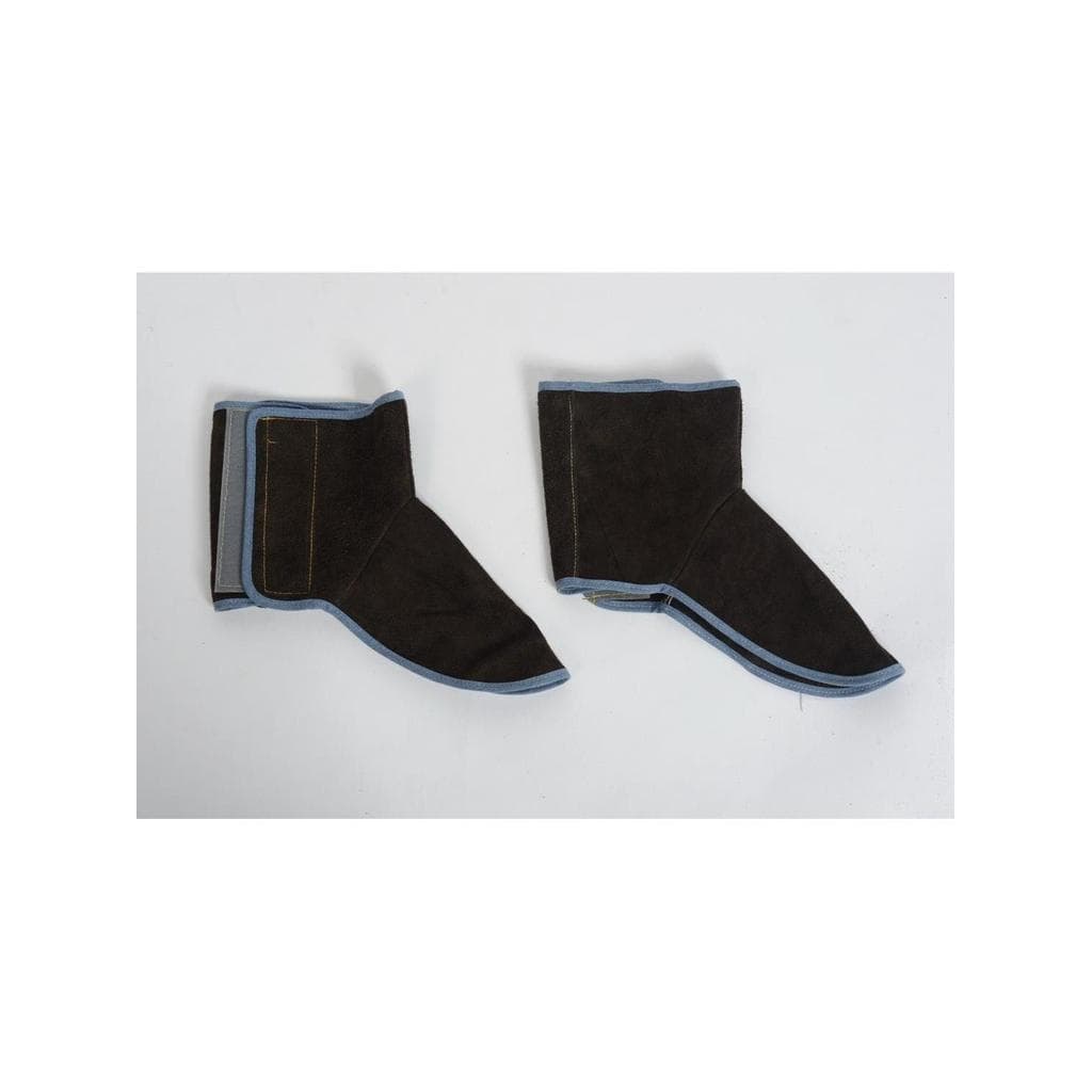 Soldagem de couro pé proteção Leggings soldador pé capa protetora pé resistente ao desgaste isolamento térmico Spark-Pro