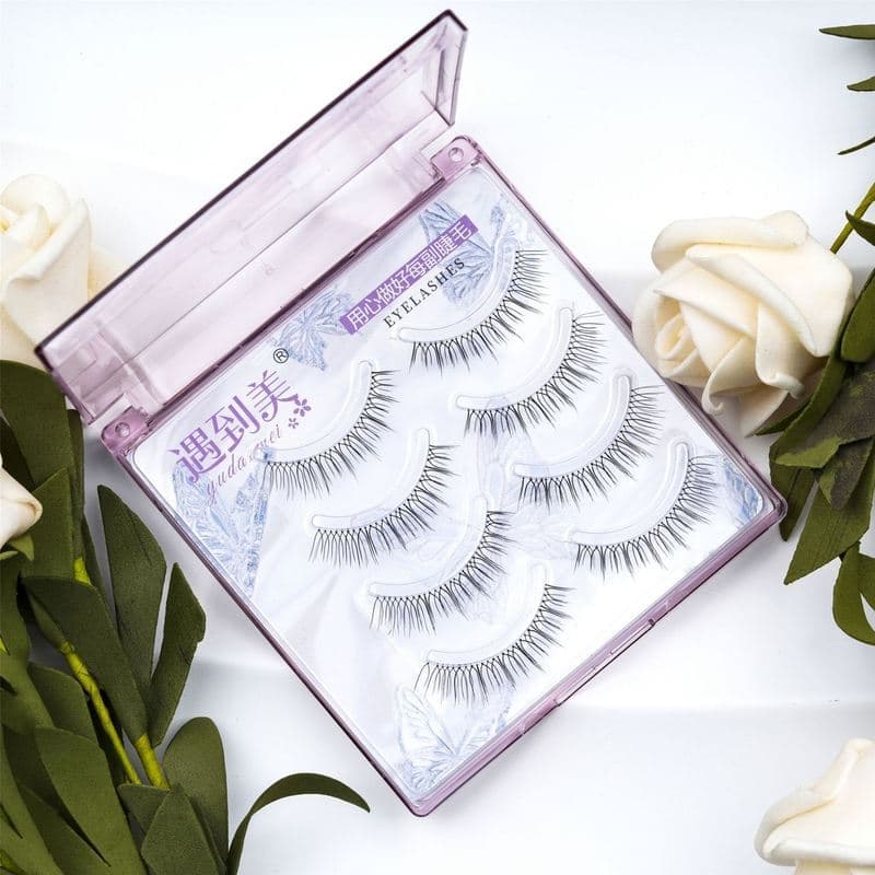 Conheça a beleza cílios postiços estilo coreano conheça a beleza cílios postiços simulação Natural sem maquiagem novato