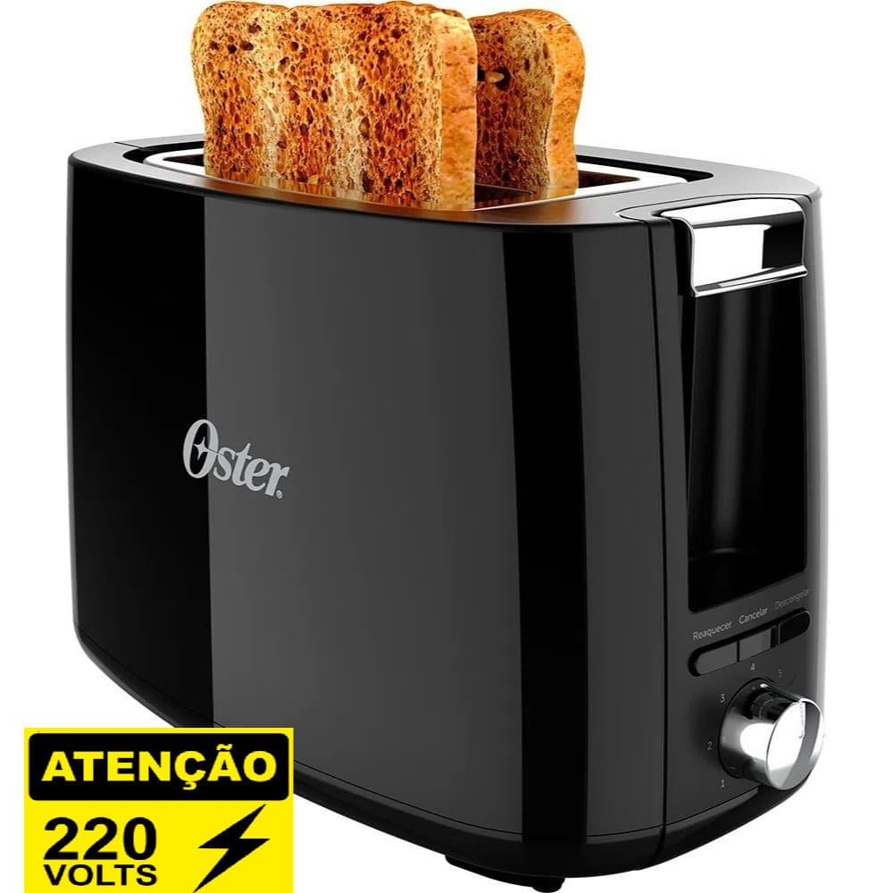 Torradeira Elétrica Oster com 7 Configurações - 220v