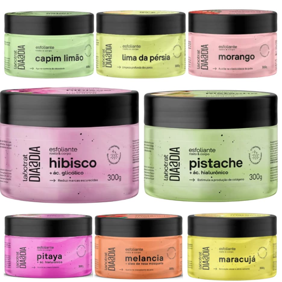 Esfoliante Corpo e Rosto Dia a Dia Labotrat 300g