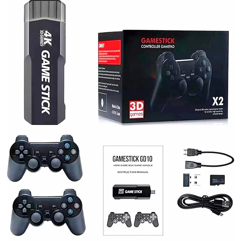 Game Stick 4K Retro Gd10 35.000 Jogos