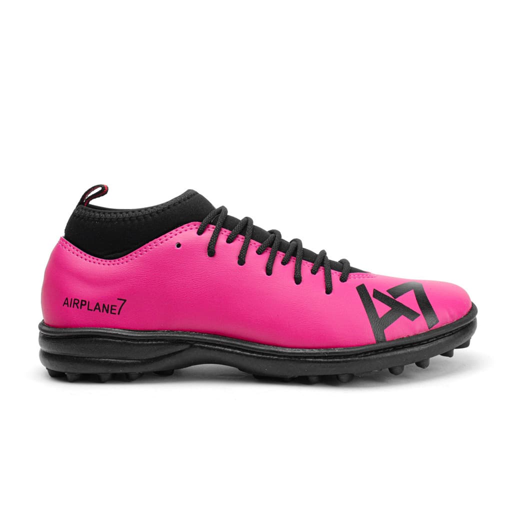 Chuteira Society Pro Impact Futebol Gramado Sintético Pink