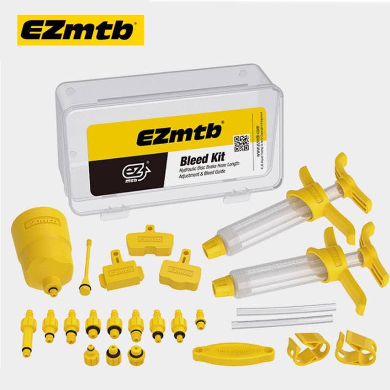 Kit de sangria de freio hidráulico mineral Ezmtb/ponto 2 em 1 para bicicletas