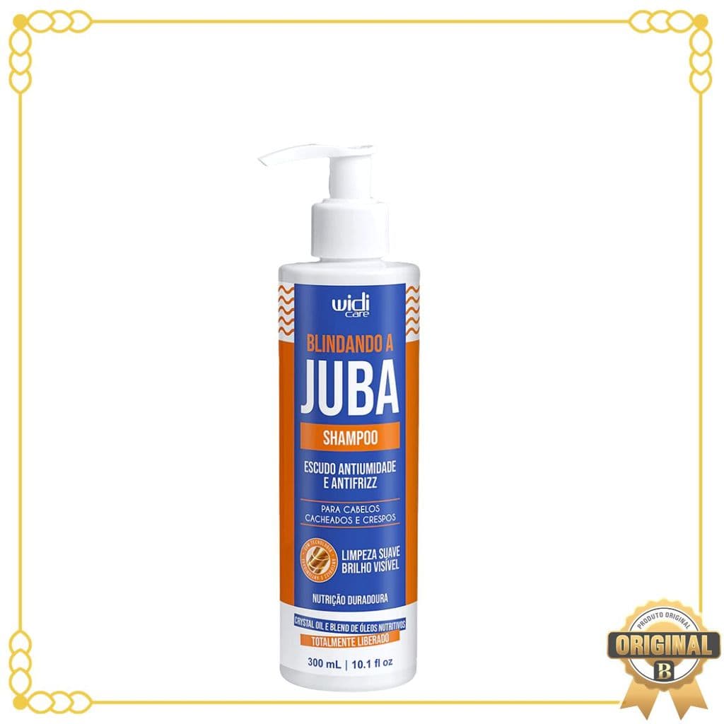Shampoo Blindando a Juba Escudo Antiumidade e Antifrizz Widi Care 300 ml