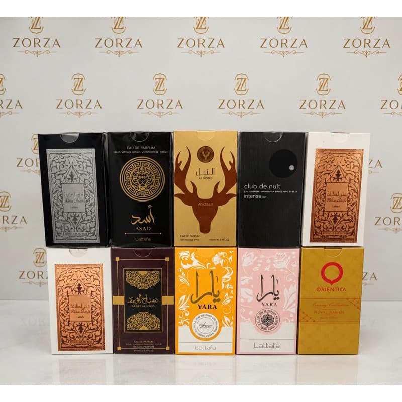 KIT 10 PERFUMES ÁRABES MAIS VENDIDOS NO ORIENTE100ml