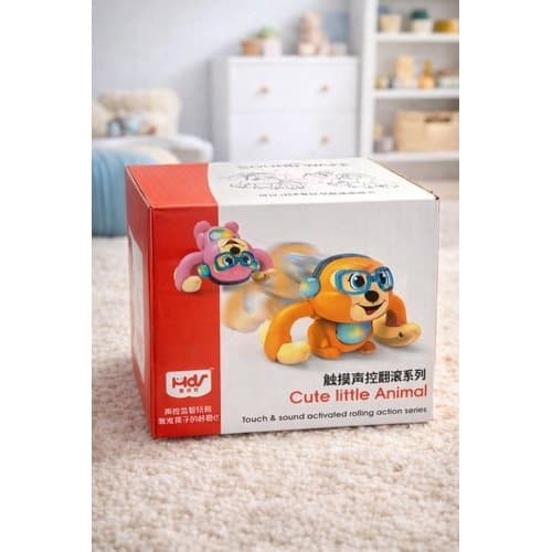 Brinquedo Animal Infantil Movimento Ativacao Toque Som Realista Interativo Educativo Divertido
