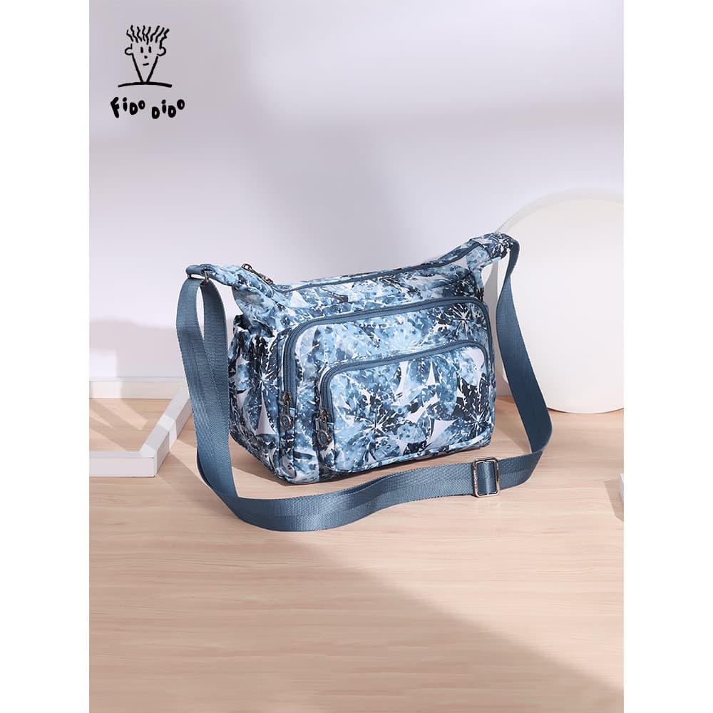 Fidu Dido 2026 Novo Estilo Bolsa Mensageiro de Um Ombro Feminina Oxford Pano Leve Bolsa Mãe de Viagem de Grande Capacida