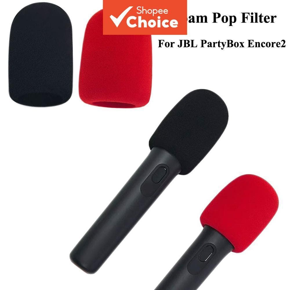 Pára-Brisas De Espuma De Microfone Para JBL PartyBox Encore 2 Sem Fio Pop Filter Shield Pro