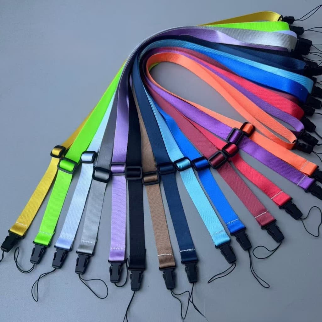 [Acessórios De Produto] Cordão Com Fivela De Aeronave De Cabeça Dupla Ajustável Costurado De 15 Mm Pequeno Pescoço De Ve