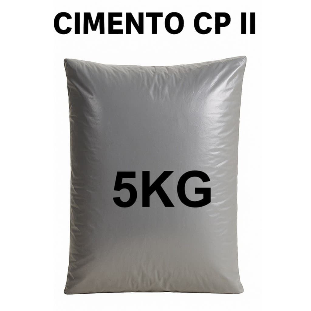 5KG Cimento Para Pequenos Reparos Artesanato Obras