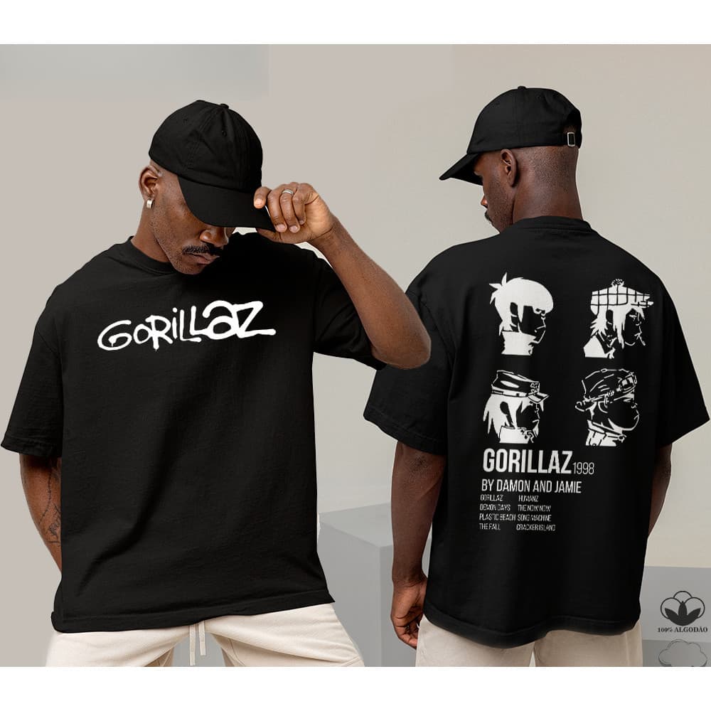 Camiseta Premium em Algodão ESTILO Camiseta Básica Algodão Ou OVERSIZED