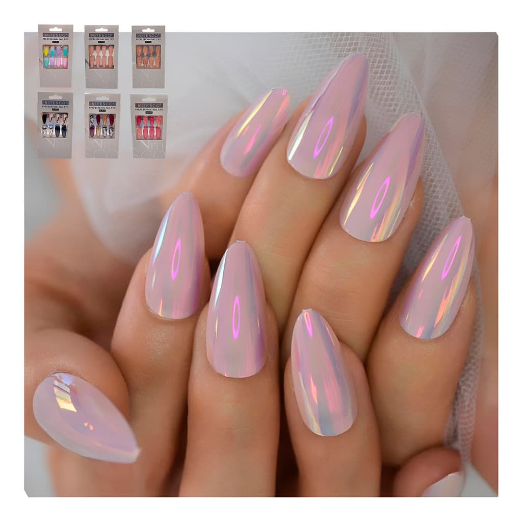 Unhas Postiças Modelos Variados Amendoa Nitesco Dia a Dia