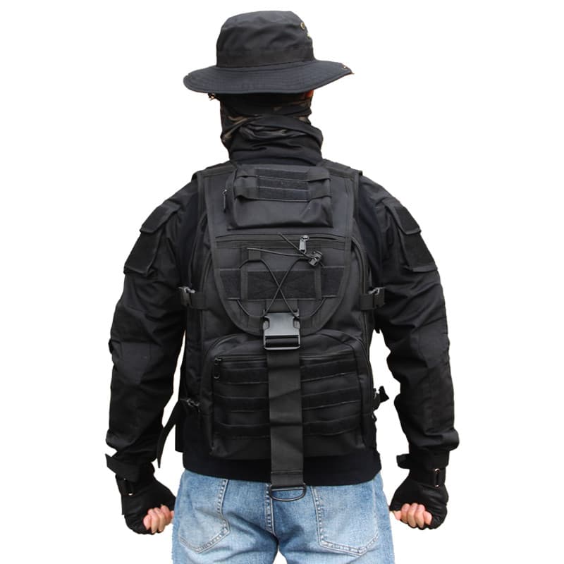 Mochila tática ao ar livre grande capacidade X7 quarteto saco multifuncional ventilador militar saco de viagem montanhis