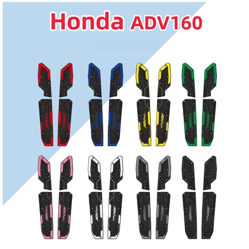 Adequado para pedais modificados Honda ADV160, antiderrapantes, resistentes à sujeira, 21-24 pedais, Cross-Bor