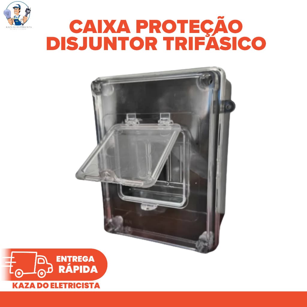 Caixa Proteção para Disjuntor Trifásico até 70A TAF 8532 CDJ3