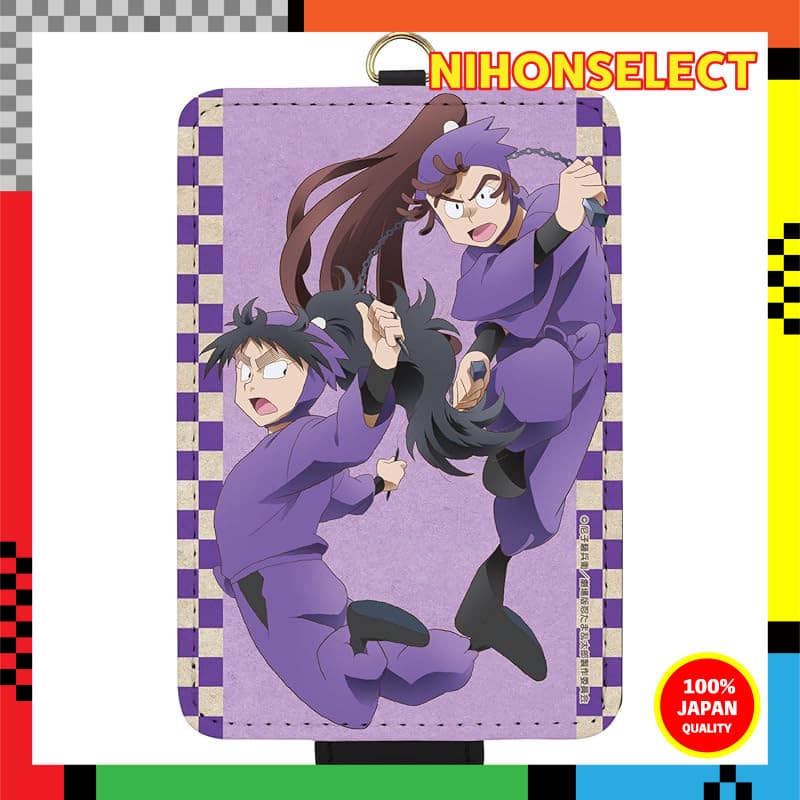 Gurmandiz Theater Version Nintama Rantarou IC Card Case Theater Version Nintama Rantarou IC Card Case Kyudai Chiheisuke