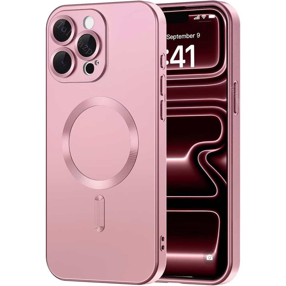 Luxo fosco magnético caso de telefone adequado para iPhone 16/15/13/12/11 Pro max 7 8 Plus x xs max XR macio Anti-desliz