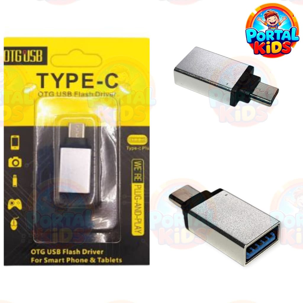 Adaptador OTG USB 3.0 Tipo C Ideal para Celular e Computador