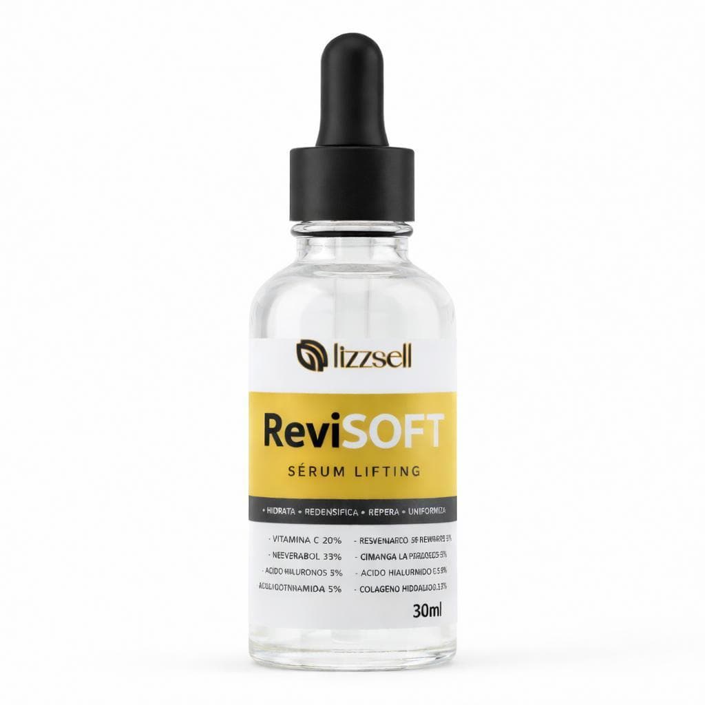 1 ReviSoft Serum Facial Vitamina C e Acido Hialuronico